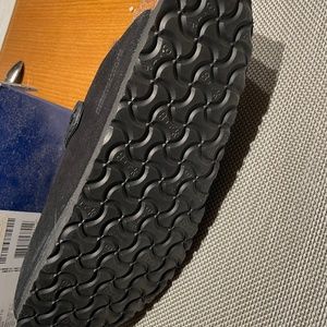 NEW Birkenstock women’s Boston shearling black/black shearling 41N